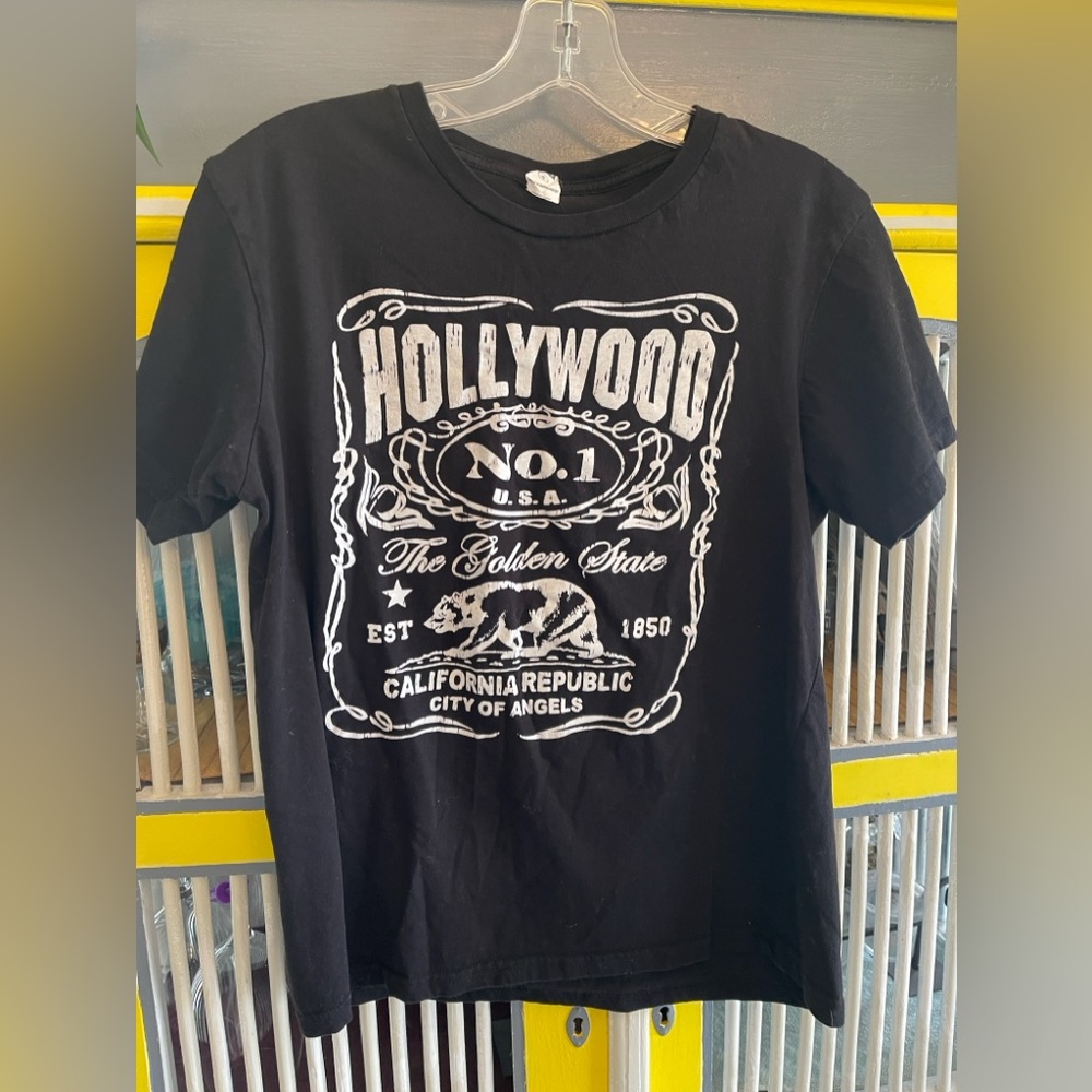 HOLLYWOOD T-shirt.  S